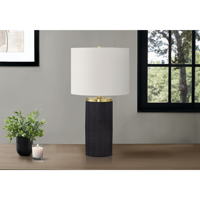 24"H Table Lamp Concrete base