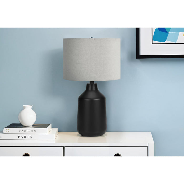 24"H Table Lamp Concrete base