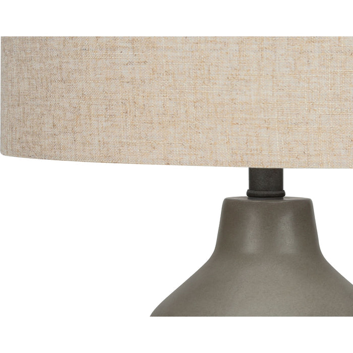 24"H Table Lamp Concrete base