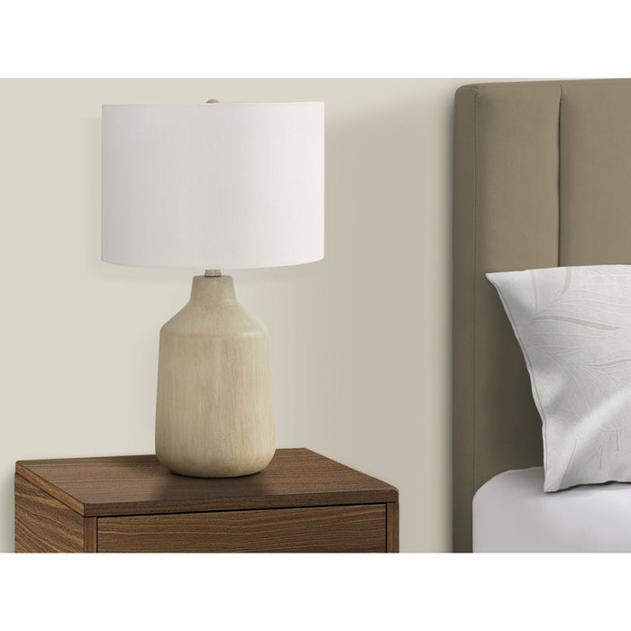 24"H Table Lamp Concrete base
