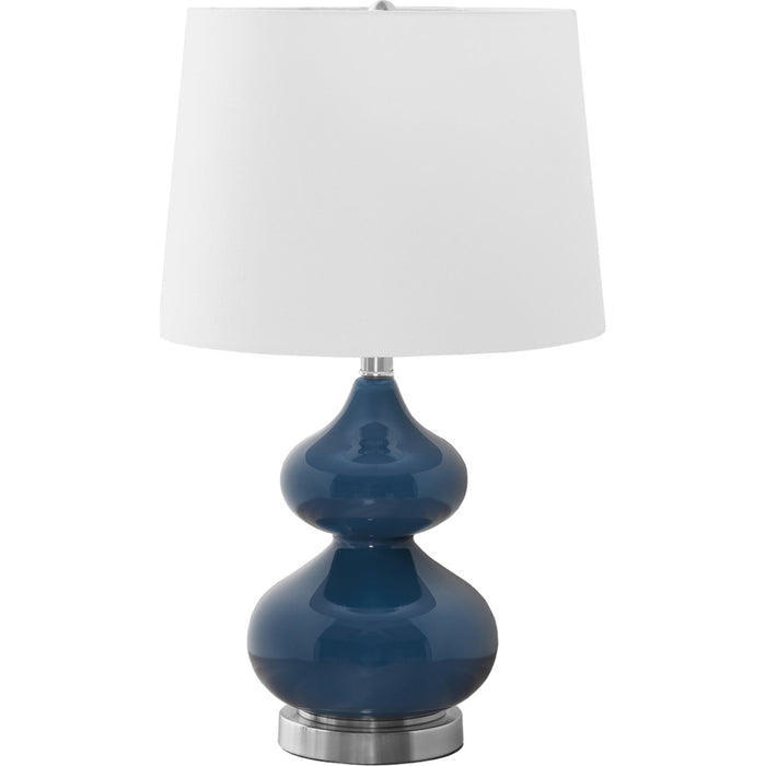 24"H Table Lamp Glass base