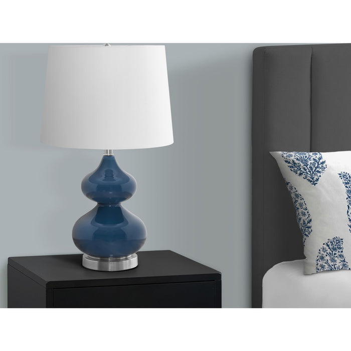 24"H Table Lamp Glass base