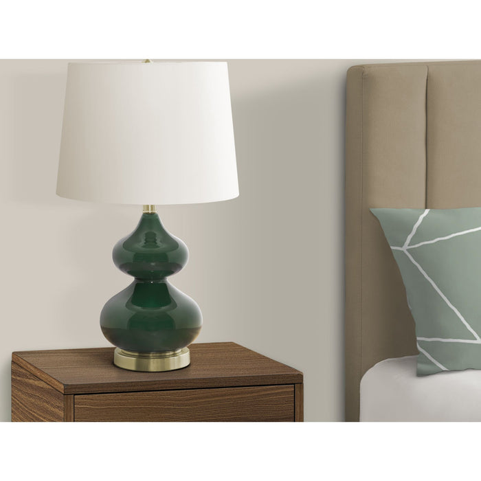 24"H Table Lamp Glass base