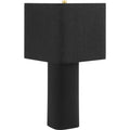 24"H Table Lamp Linen base