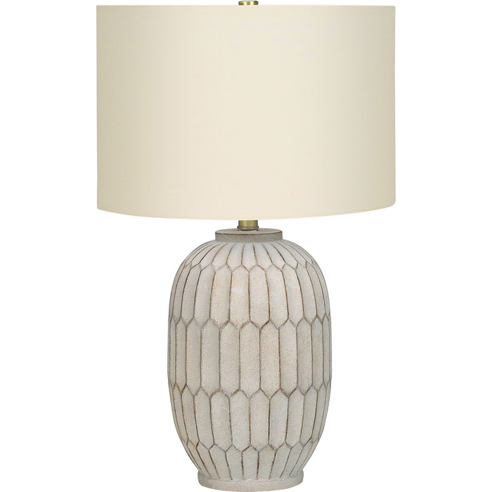 24"H Table Lamp Resin base