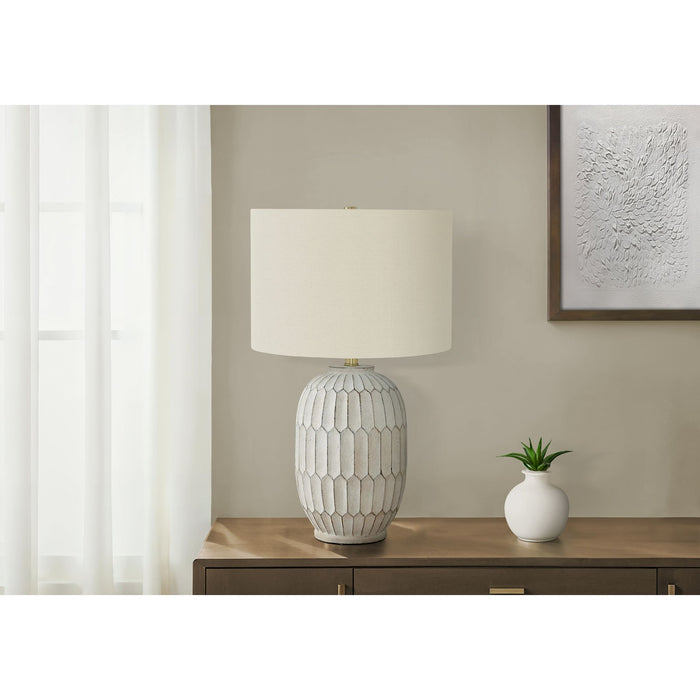24"H Table Lamp Resin base