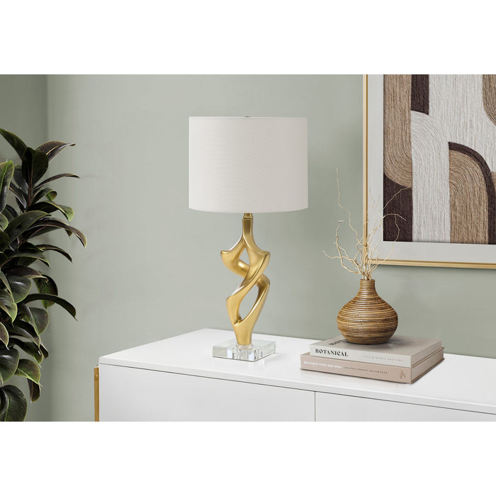 24"H Table Lamp Resin base