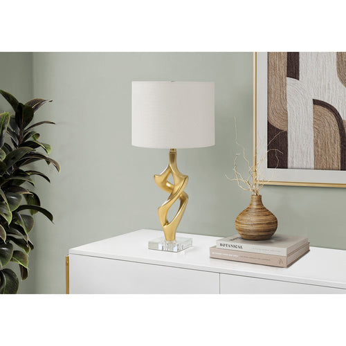 24"H Table Lamp Resin base