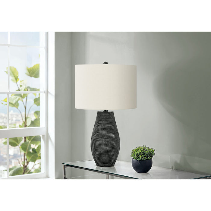 24"H Table Lamp Resin base