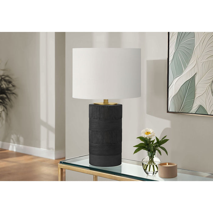 24"H Table Lamp Resin base
