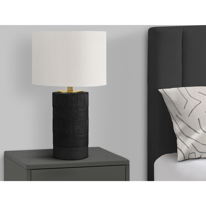 24"H Table Lamp Resin base