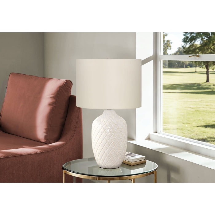 25"H Table Lamp Ceramic base