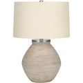 25"H Table Lamp Concrete base