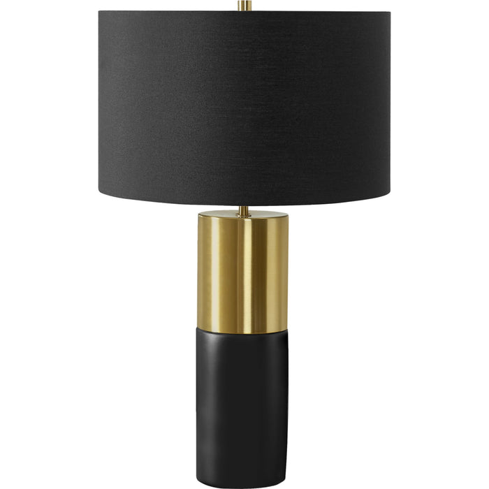 25"H Table Lamp Concrete base