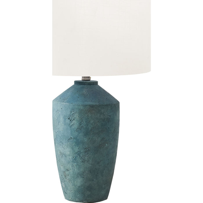 25"H Table Lamp Concrete base