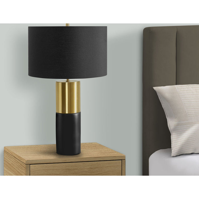 25"H Table Lamp Concrete base