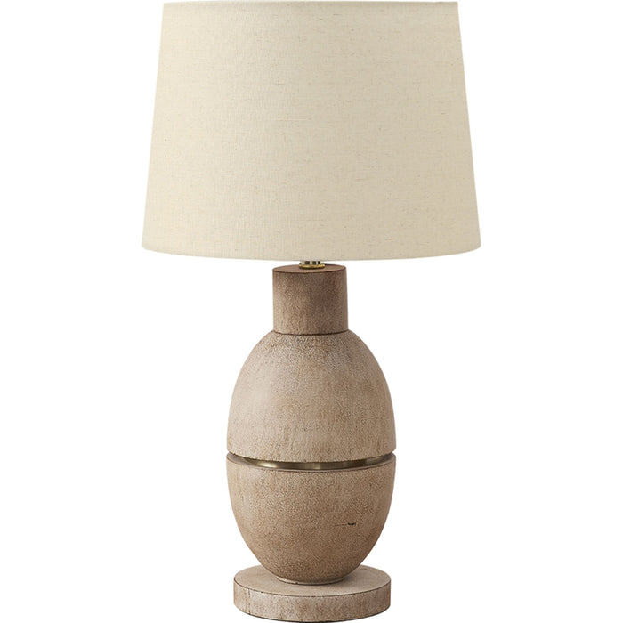 25"H Table Lamp Resin base