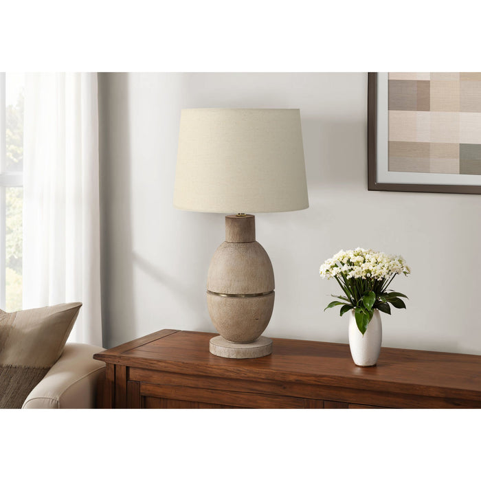 25"H Table Lamp Resin base