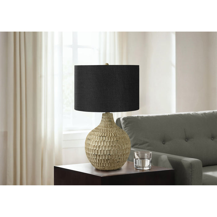 25"H Table Lamp Resin base