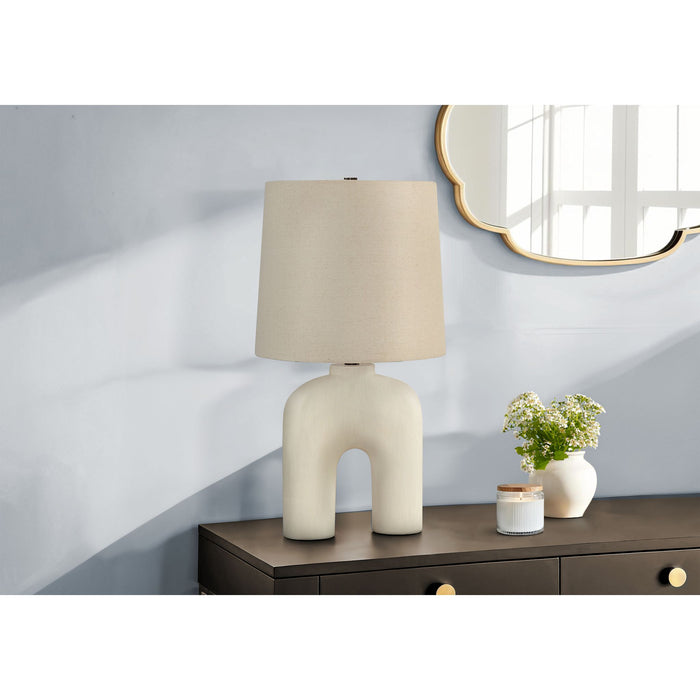 25"H Table Lamp Resin base