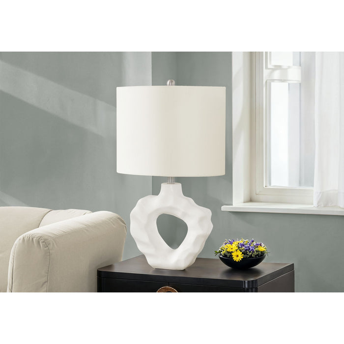 25"H Table Lamp Resin base