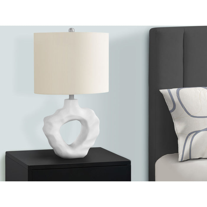 25"H Table Lamp Resin base