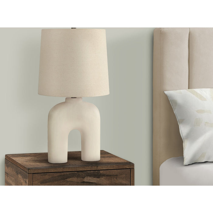 25"H Table Lamp Resin base
