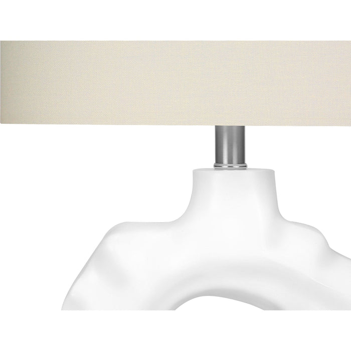 25"H Table Lamp Resin base