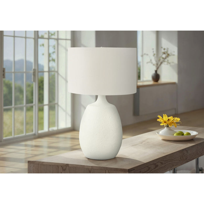 26"H Table Lamp Resin base
