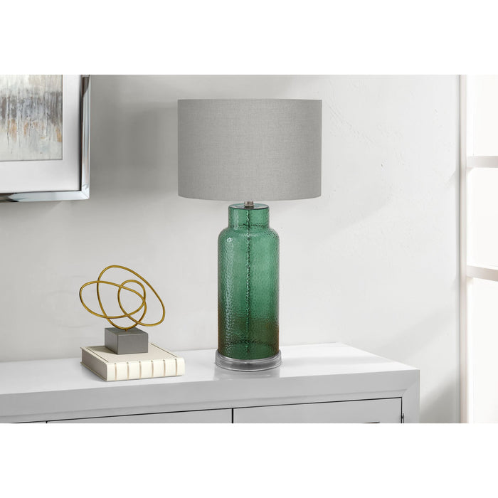 28"H Table Lamp Glass base