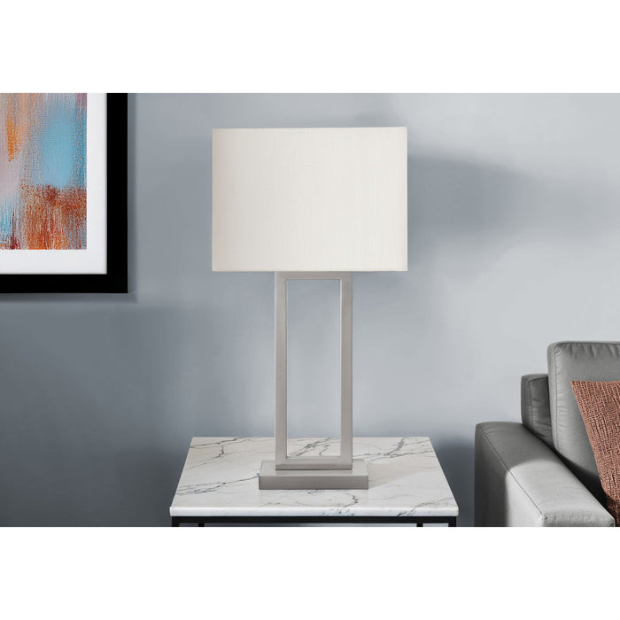 28"H Table Lamp Metal base USB
