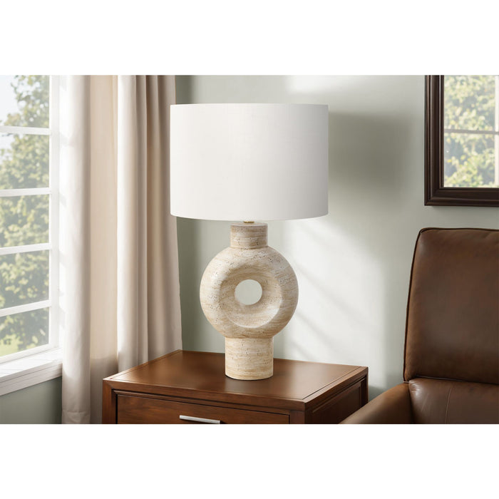 28"H Table Lamp Resin base