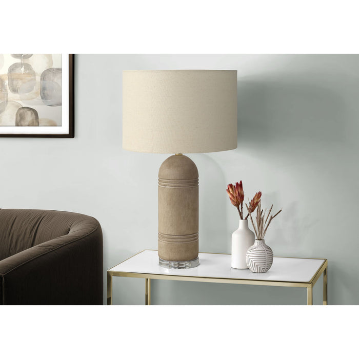 28"H Table Lamp Resin base