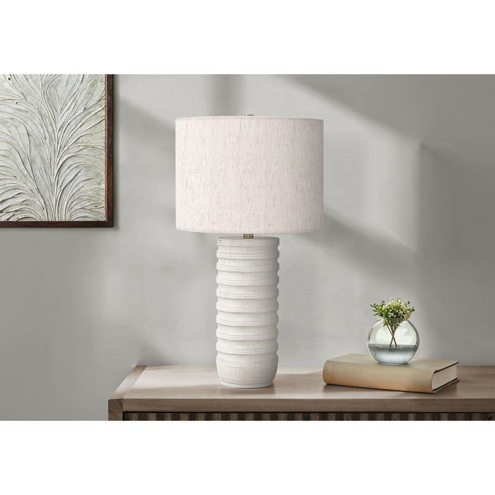 28"H Table Lamp Resin base