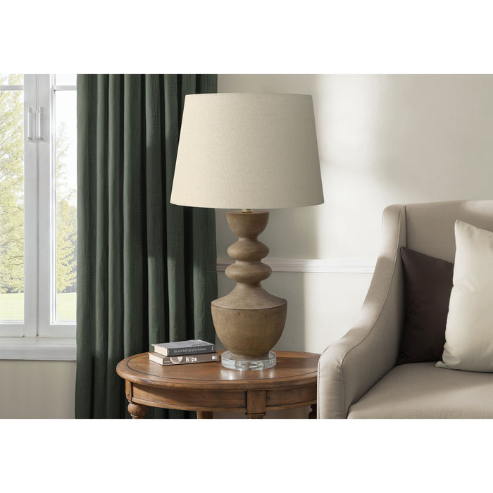28"H Table Lamp Resin base