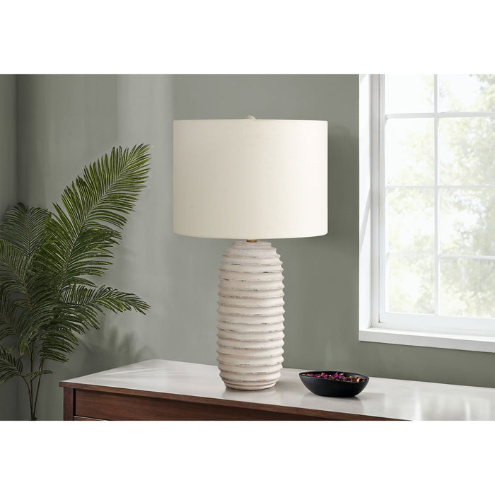 28"H Table Lamp Resin base