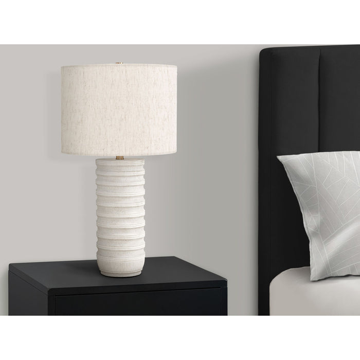 28"H Table Lamp Resin base