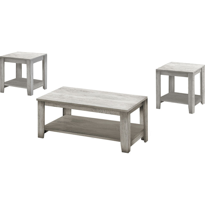 3 Pack Tables - Industrial Grey