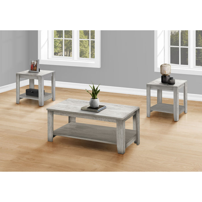 3 Pack Tables - Industrial Grey