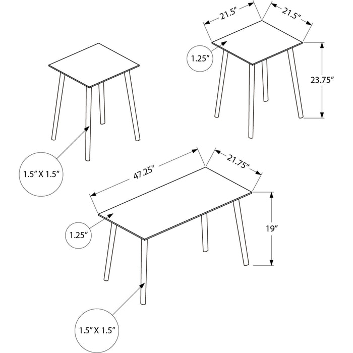 3 Pack Tables
