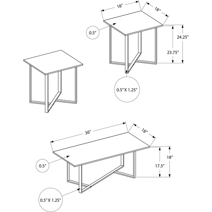 3 Pack Tables