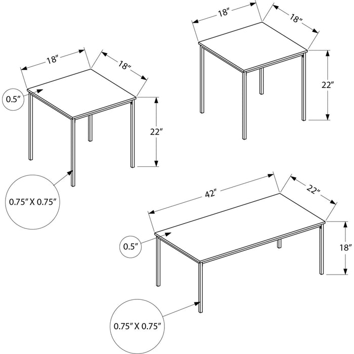 3 Pack Tables