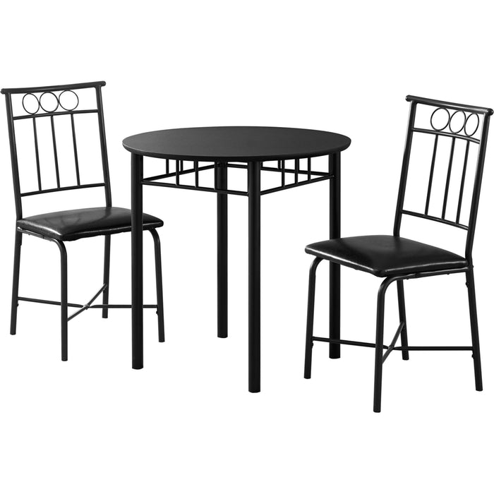 3 Piece Dining Set - 1 Table, 2 Chairs