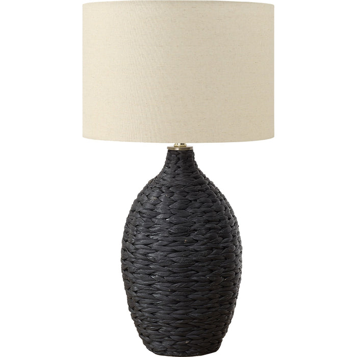 30"H Table Lamp Rattan base