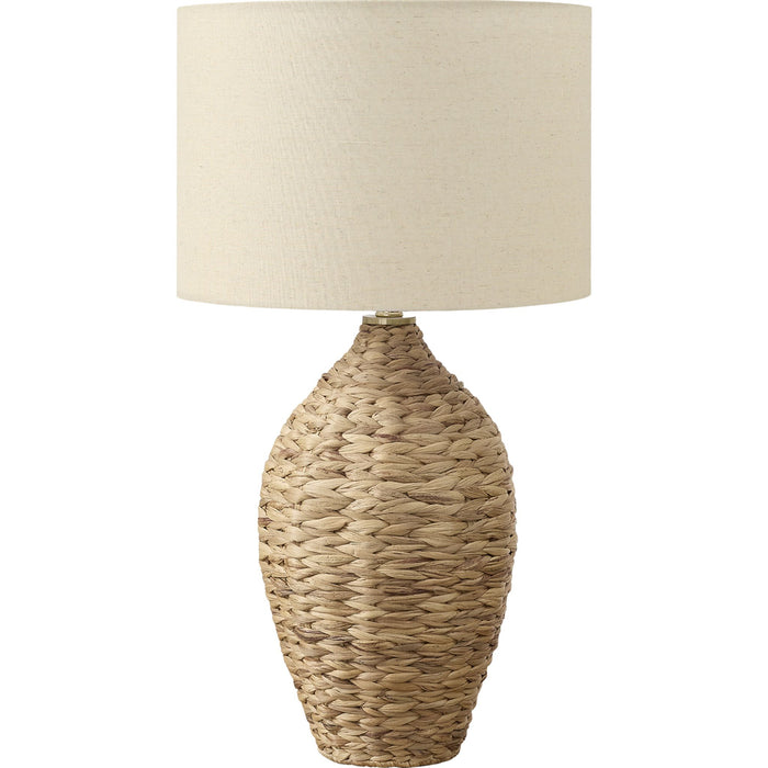 30"H Table Lamp Rattan base