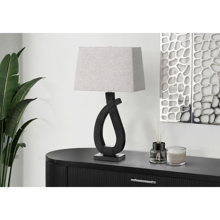 30"H Table Lamp Resin base