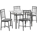 5 Piece Dining Set - 1 Table, 4 Chairs