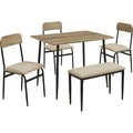 5 Piece Dining Set - 1 Table, 4 Chairs