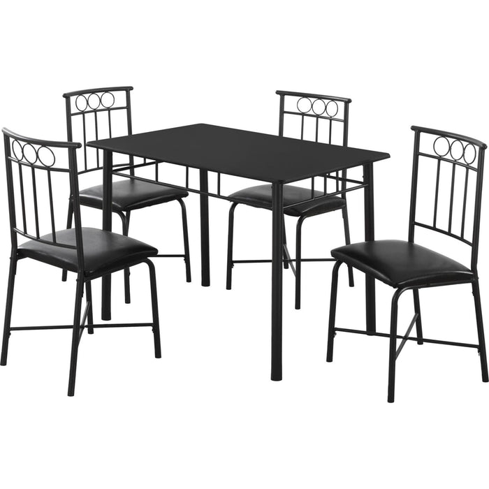 5 Piece Dining Set - 1 Table, 4 Chairs
