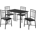 5 Piece Dining Set - 1 Table, 4 Chairs